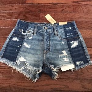 American eagle jean shorts